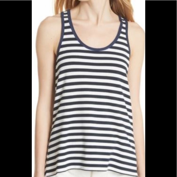 Rag & Bone Split Back Nautical Striped Scoop Neck Tank 🥳Host Pick🛍🤟🏼🚀🌴🌹 - Picture 3 of 8